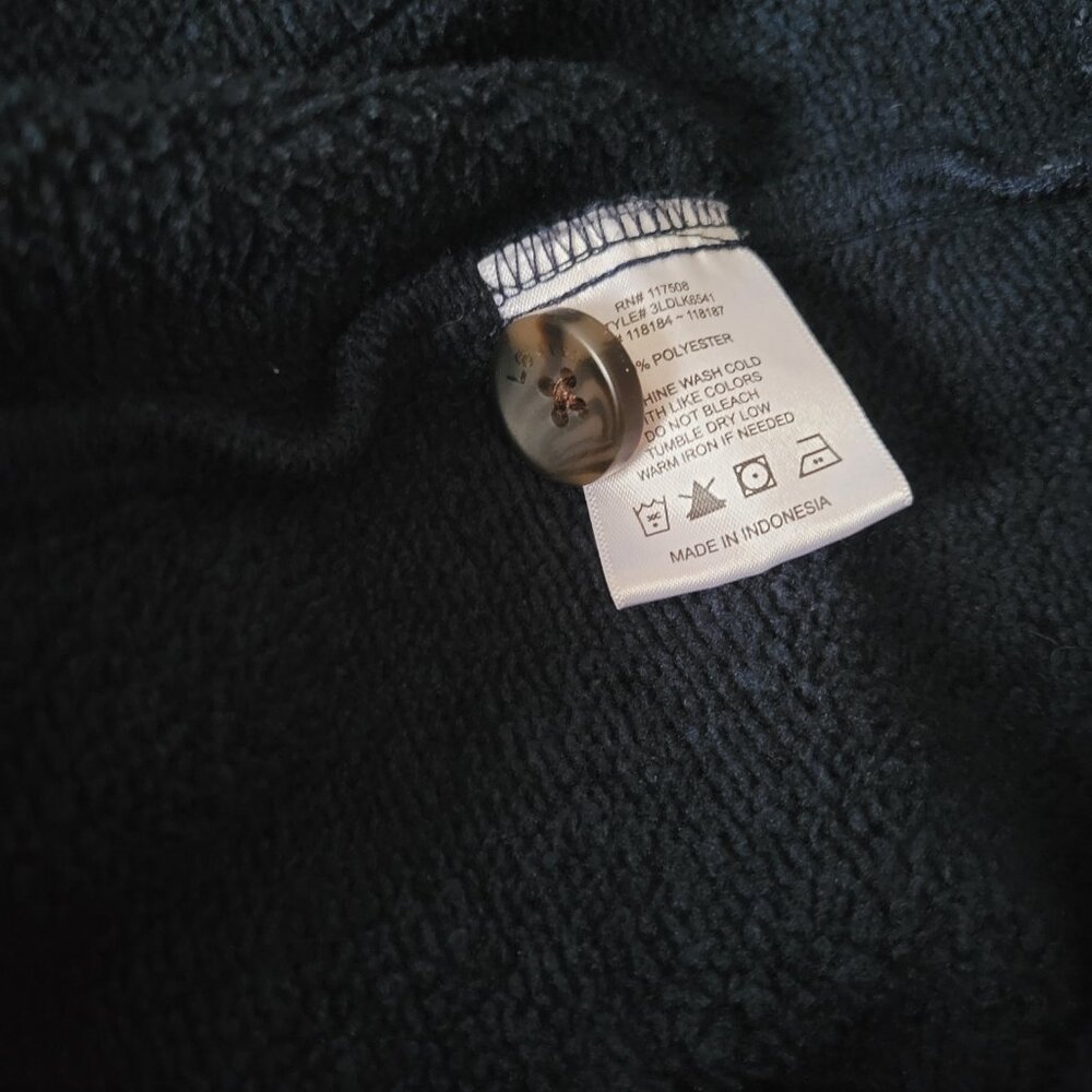 Levi’s Men’s XL Button Down  Grandpa Sweater Cardigan Lightweight Jacket, Blue - Picture 7 of 9